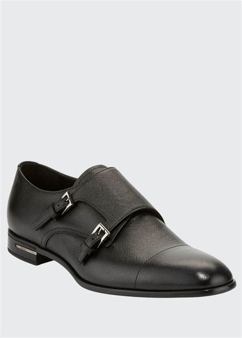 prada monk shoes for men